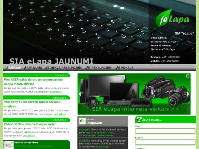 eLapa, SIA